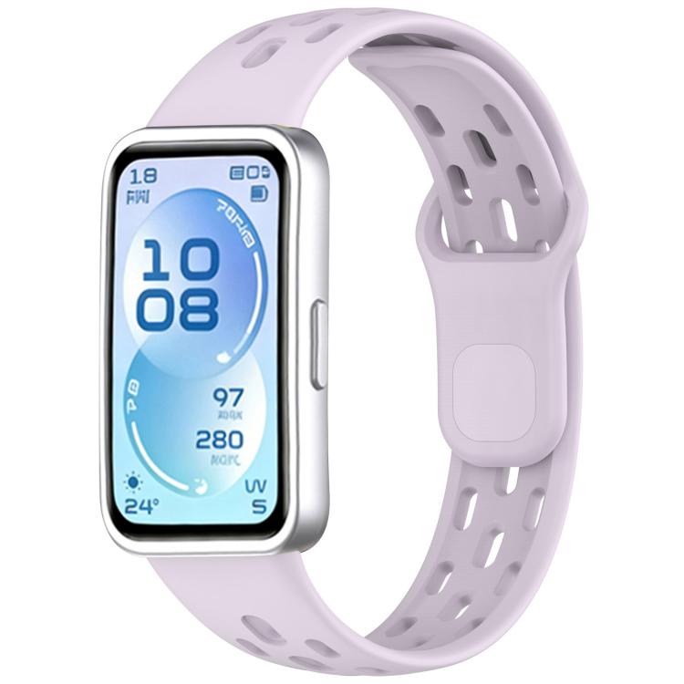 Cinturino per orologio in silicone traspirante a nido d'ape xDfind, For Huawei Band 11 Pro / 11 Pro NFC / 11