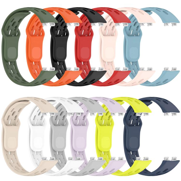 Cinturino per orologio in silicone traspirante a nido d'ape xDfind, For Huawei Band 11 Pro / 11 Pro NFC / 11