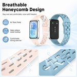 Cinturino per orologio in silicone traspirante a nido d'ape xDfind, For Huawei Band 11 Pro / 11 Pro NFC / 11