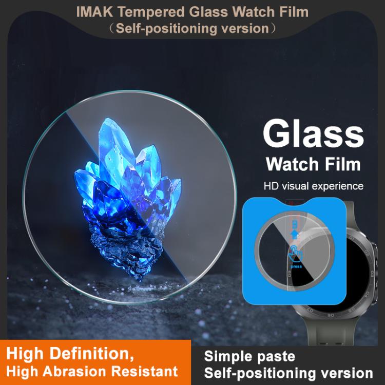 Pellicola per orologi in vetro temperato imak, versione autoposizionante, For Galaxy Watch Ultra2 2026, For Galaxy Watch9 44mm, For Galaxy Watch9 40mm