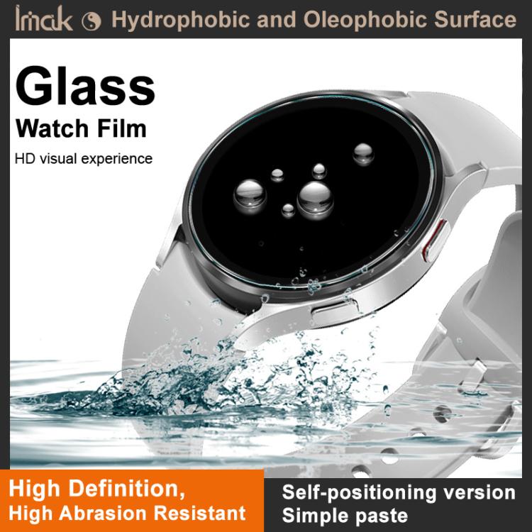 Pellicola per orologi in vetro temperato imak, versione autoposizionante, For Galaxy Watch Ultra2 2026, For Galaxy Watch9 44mm, For Galaxy Watch9 40mm
