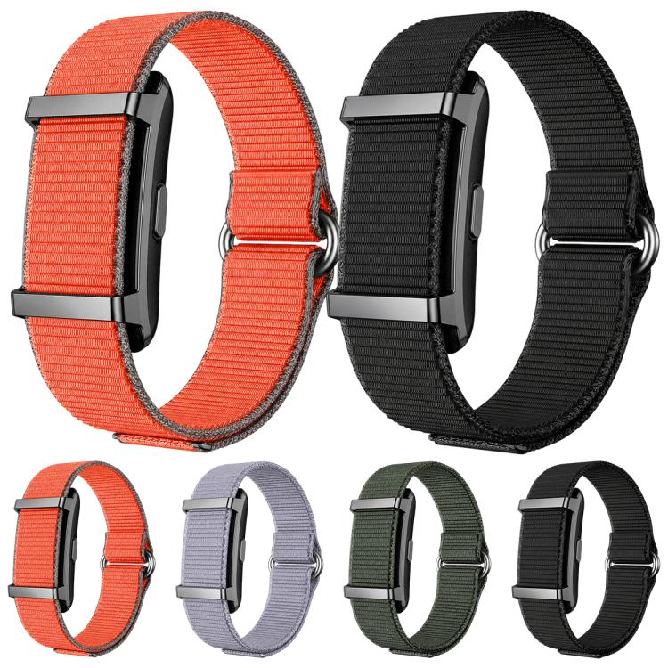 Cinturino per orologio xDfind da 20 mm in nylon intrecciato con chiusura a strappo, For Hume Band
