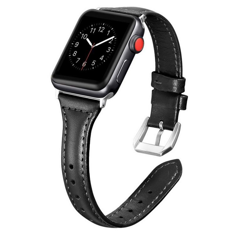 Cinturino per orologio xDfind Slim Waist in pelle vegana, For Apple Watch 46mm / 49mm / 45mm / 44mm, For Apple Watch 42mm / 41mm / 40mm / 38mm