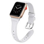 Cinturino per orologio xDfind Slim Waist in pelle vegana, For Apple Watch 46mm / 49mm / 45mm / 44mm, For Apple Watch 42mm / 41mm / 40mm / 38mm