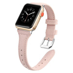 Cinturino per orologio xDfind Slim Waist in pelle vegana, For Apple Watch 46mm / 49mm / 45mm / 44mm, For Apple Watch 42mm / 41mm / 40mm / 38mm