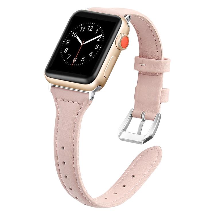 Cinturino per orologio xDfind Slim Waist in pelle vegana, For Apple Watch 46mm / 49mm / 45mm / 44mm, For Apple Watch 42mm / 41mm / 40mm / 38mm