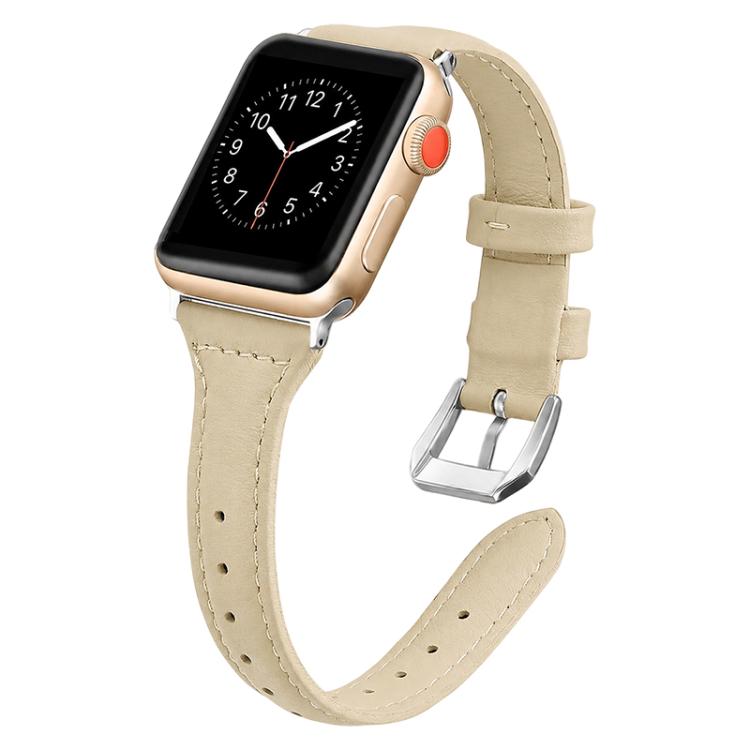 Cinturino per orologio xDfind Slim Waist in pelle vegana, For Apple Watch 46mm / 49mm / 45mm / 44mm, For Apple Watch 42mm / 41mm / 40mm / 38mm