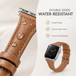 Cinturino per orologio xDfind Slim Waist in pelle vegana, For Apple Watch 46mm / 49mm / 45mm / 44mm, For Apple Watch 42mm / 41mm / 40mm / 38mm
