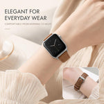 Cinturino per orologio xDfind Slim Waist in pelle vegana, For Apple Watch 46mm / 49mm / 45mm / 44mm, For Apple Watch 42mm / 41mm / 40mm / 38mm