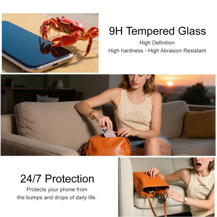 Pellicola in vetro temperato iMak serie H per iPhone 18 e 18 Pro