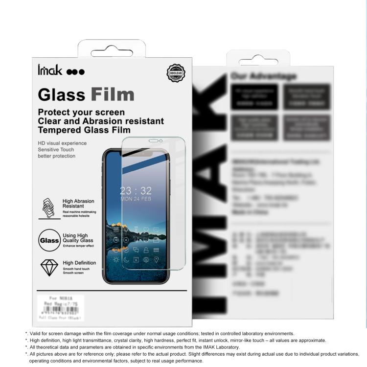 Pellicola in vetro temperato iMak serie H per iPhone 18 e 18 Pro