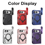 Custodia per iPhone Fold con supporto magnetico scorrevole per fotocamera