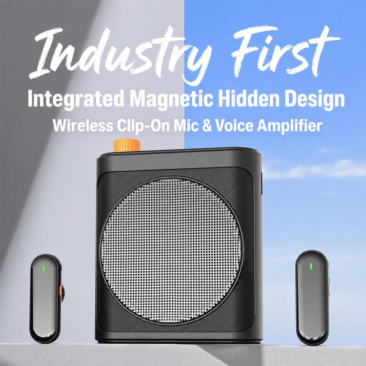 Microfono lavalier wireless M29 con amplificatore vocale - immagine 2