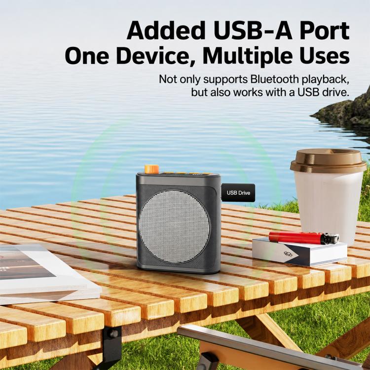 Microfono lavalier wireless M29 con amplificatore vocale - immagine 11