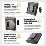 Microfono lavalier wireless M29 con amplificatore vocale - immagine 14