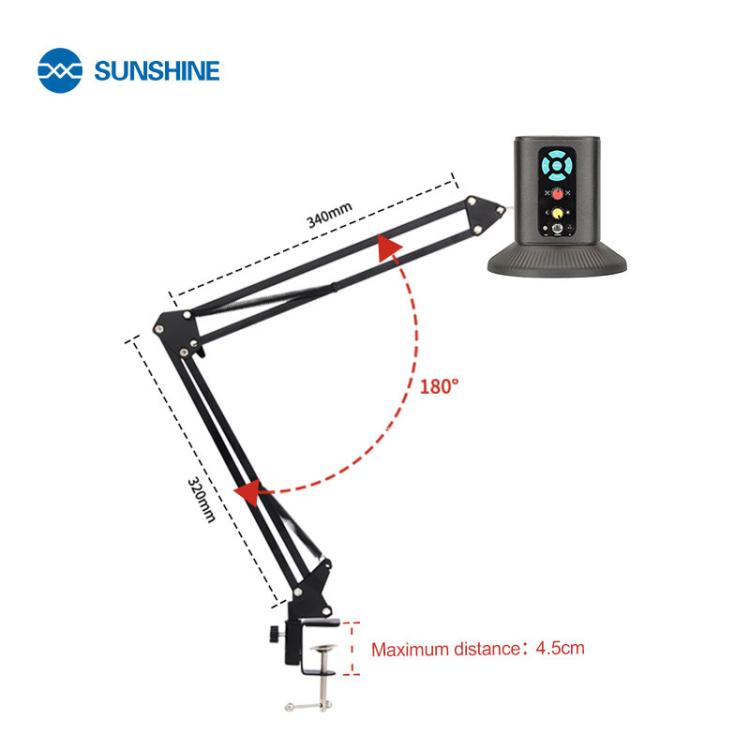 Microscopio digitale SUNSHINE MS10E-05 4K con supporto universale - immagine 3