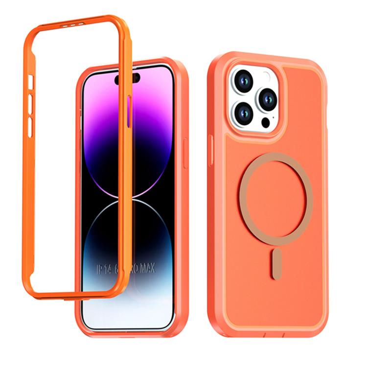 Custodia protettiva magnetica in silicone anti-caduta per iPhone 14 Pro Max