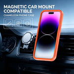 Custodia protettiva magnetica in silicone anti-caduta per iPhone 14 Pro Max