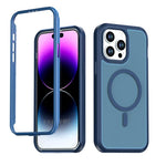 Custodia protettiva magnetica in silicone anti-caduta per iPhone 14 Pro Max