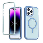 Custodia protettiva magnetica in silicone anti-caduta per iPhone 14 Pro Max