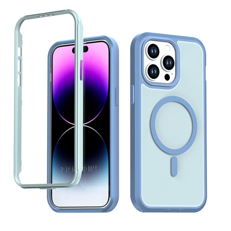 Custodia protettiva magnetica in silicone anti-caduta per iPhone 14 Pro Max