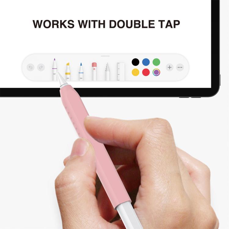 Impugnatura antiscivolo in silicone per Apple Pencil Pro e USB-C