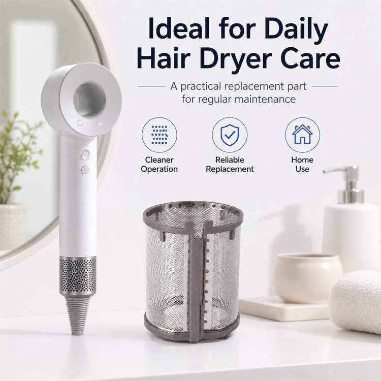Filtro antipolvere interno a rete per asciugacapelli Dyson HD01 / HD03 / HD08 / HD15