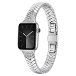 Cinturino per orologio in metallo con chiusura a farfalla pieghevole xDfind, For Apple Watch 46mm / 49mm / 45mm / 44mm, For Apple Watch 42mm / 41mm / 40mm / 38mm