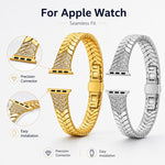 Cinturino per orologio in metallo con chiusura a farfalla pieghevole xDfind, For Apple Watch 46mm / 49mm / 45mm / 44mm, For Apple Watch 42mm / 41mm / 40mm / 38mm