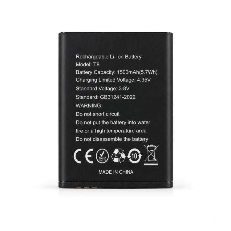 Batteria agli ioni di litio per HAMTOD H6 H3 T8 4G