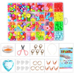 Kit per braccialetti fai da te con 24 griglie e perline, giocattolo educativo con kit di attrezzi, 24-grid (Colorful), 24-grid (Crystal Mix-and-Match), 24-grid (The Warmth of Spring), 24-grid (Cute Girl), 24-grid (Flowers Bloom)                        ...