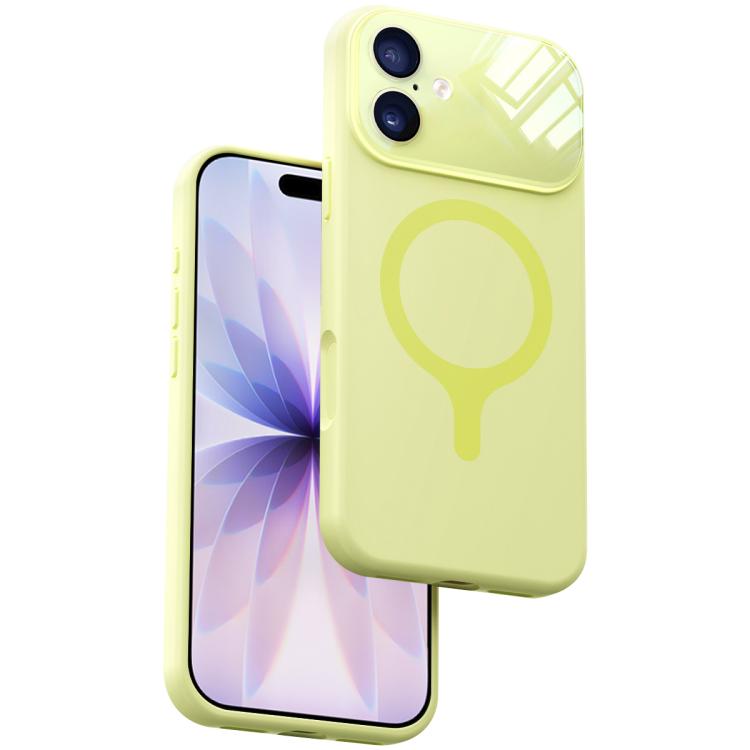 Custodia silicone liquido magnetica con fotocamera integrata per iPhone 17 Pro