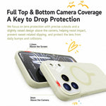 Custodia silicone liquido magnetica con fotocamera integrata per iPhone 17 Pro
