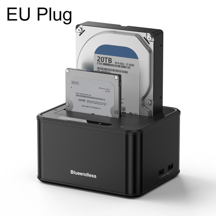 Docking station Blueendless HD07S con doppio alloggiamento per hard disk