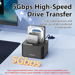 Docking station Blueendless HD07S con doppio alloggiamento per hard disk