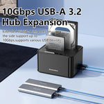 Docking station Blueendless HD07S con doppio alloggiamento per hard disk