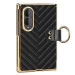 Custodia in pelle con anello metallico per Galaxy Z Fold8 5G e Galaxy Z Fold8