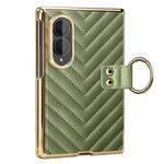 Custodia in pelle con anello metallico per Galaxy Z Fold8 5G e Galaxy Z Fold8