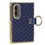 Custodia in pelle con anello metallico per Galaxy Z Fold8 5G e Galaxy Z Fold8