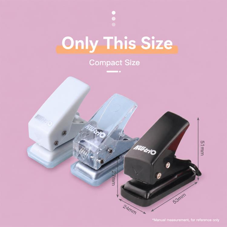 KW-TRIO Mini perforatrice fai da te, perforatrice a foro singolo