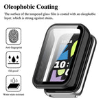 Custodia protettiva per orologio xDfind con pellicola temperata integrata in PC, For Honor Band 11 Pro