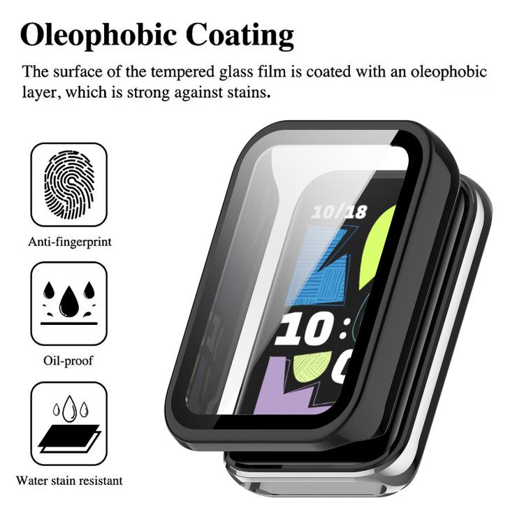 Custodia protettiva per orologio xDfind con pellicola temperata integrata in PC, For Honor Band 11 Pro