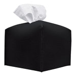 Scatola porta fazzoletti in similpelle antipolvere, Square, Oblong