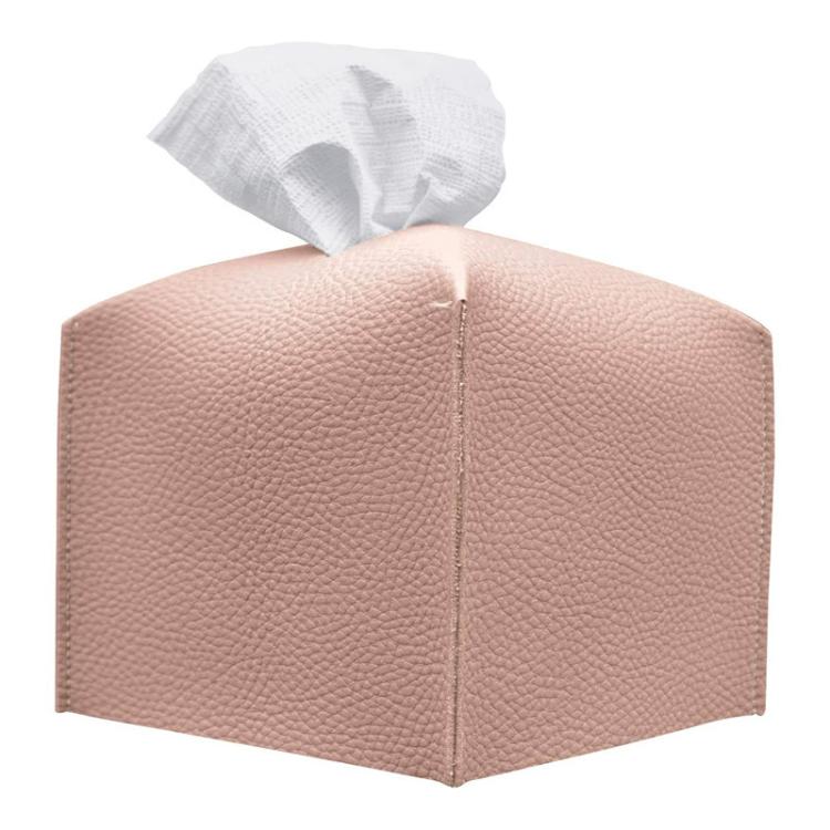 Scatola porta fazzoletti in similpelle antipolvere, Square, Oblong