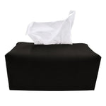 Scatola porta fazzoletti in similpelle antipolvere, Square, Oblong