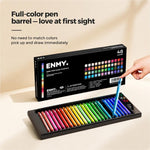 ENMY 6 PEZZI/Scatola Penna a gel colorata lavabile in acrilico POP