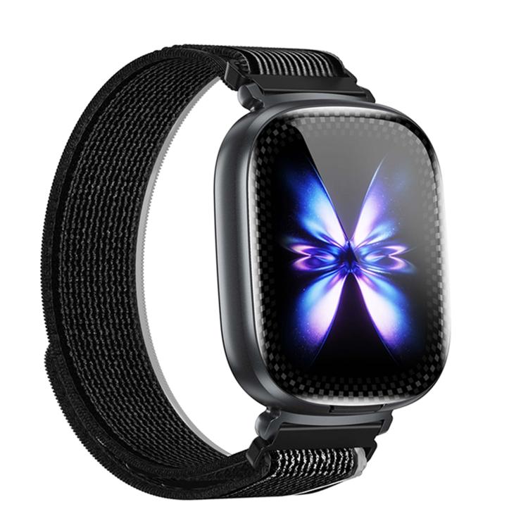 D22 Cuffie TWS 2 in 1 Smartwatch, supporto per chat AI e traduzione intelligente, Nylon  Strap, Silicone Strap