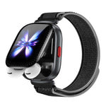 D22 Cuffie TWS 2 in 1 Smartwatch, supporto per chat AI e traduzione intelligente, Nylon  Strap, Silicone Strap