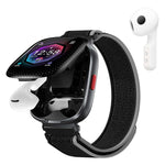 D22 Cuffie TWS 2 in 1 Smartwatch, supporto per chat AI e traduzione intelligente, Nylon  Strap, Silicone Strap
