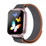 D22 Cuffie TWS 2 in 1 Smartwatch, supporto per chat AI e traduzione intelligente, Nylon  Strap, Silicone Strap
